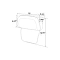 Razor Chopped Trunk Backrest for Harley Road Glide (1997–2013)