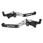 CNC Extendable Brake Clutch Levers for Yamaha YZF R1, R6, R6S (2004-2016)