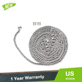 10ft Roller Chain Set with 2 Connectors for Go Karts