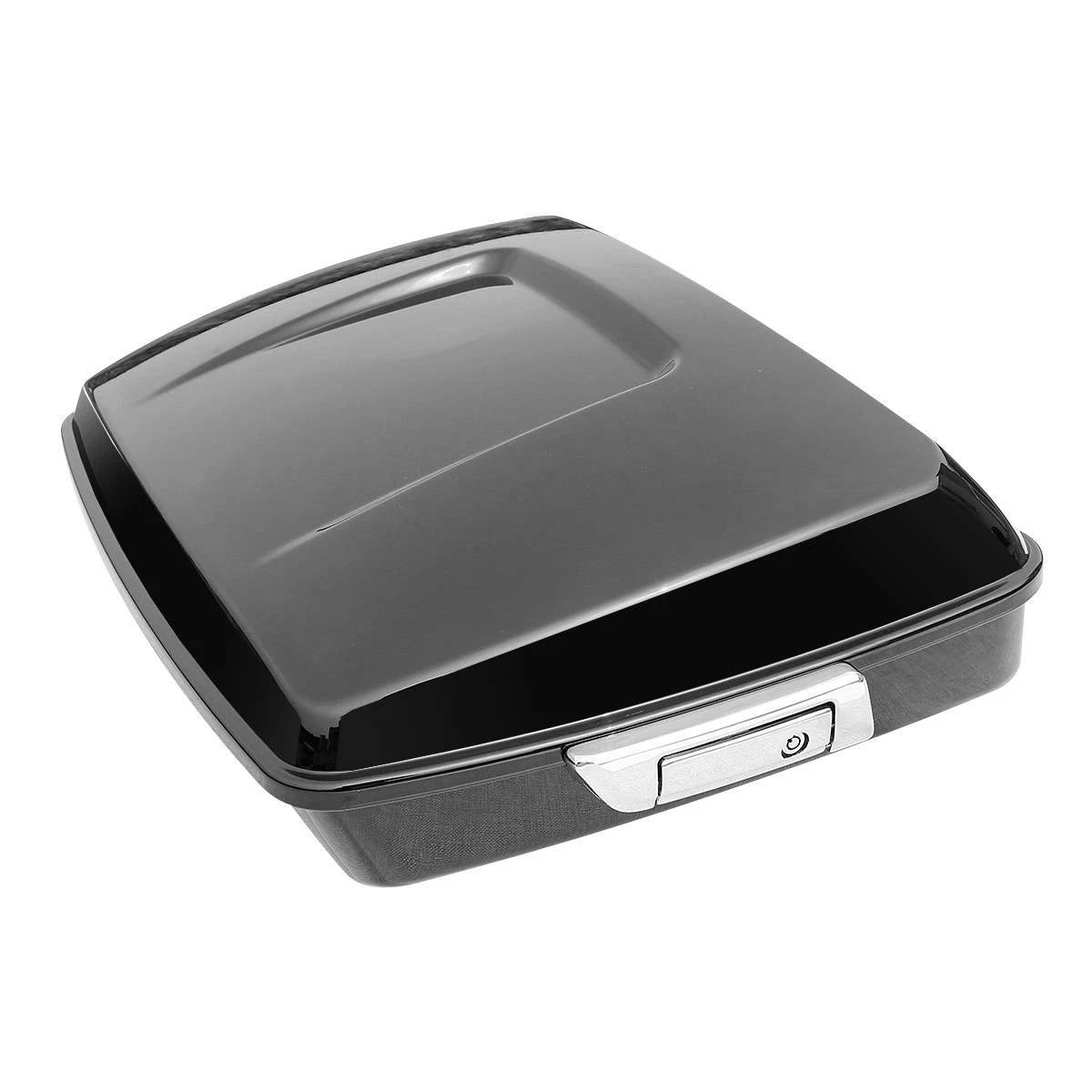 Chopped Trunk Backrest Pad Mount Rack for Harley Electra Glide (2014–2025)