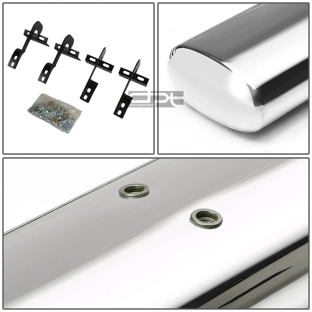 5" Chrome Oval Side Step Nerf Bar Running Board for Ford F150 Supercrew (2004–2008)