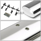 5" Chrome Oval Side Step Nerf Bar Running Board for Ford F150 Supercrew (2004–2008)