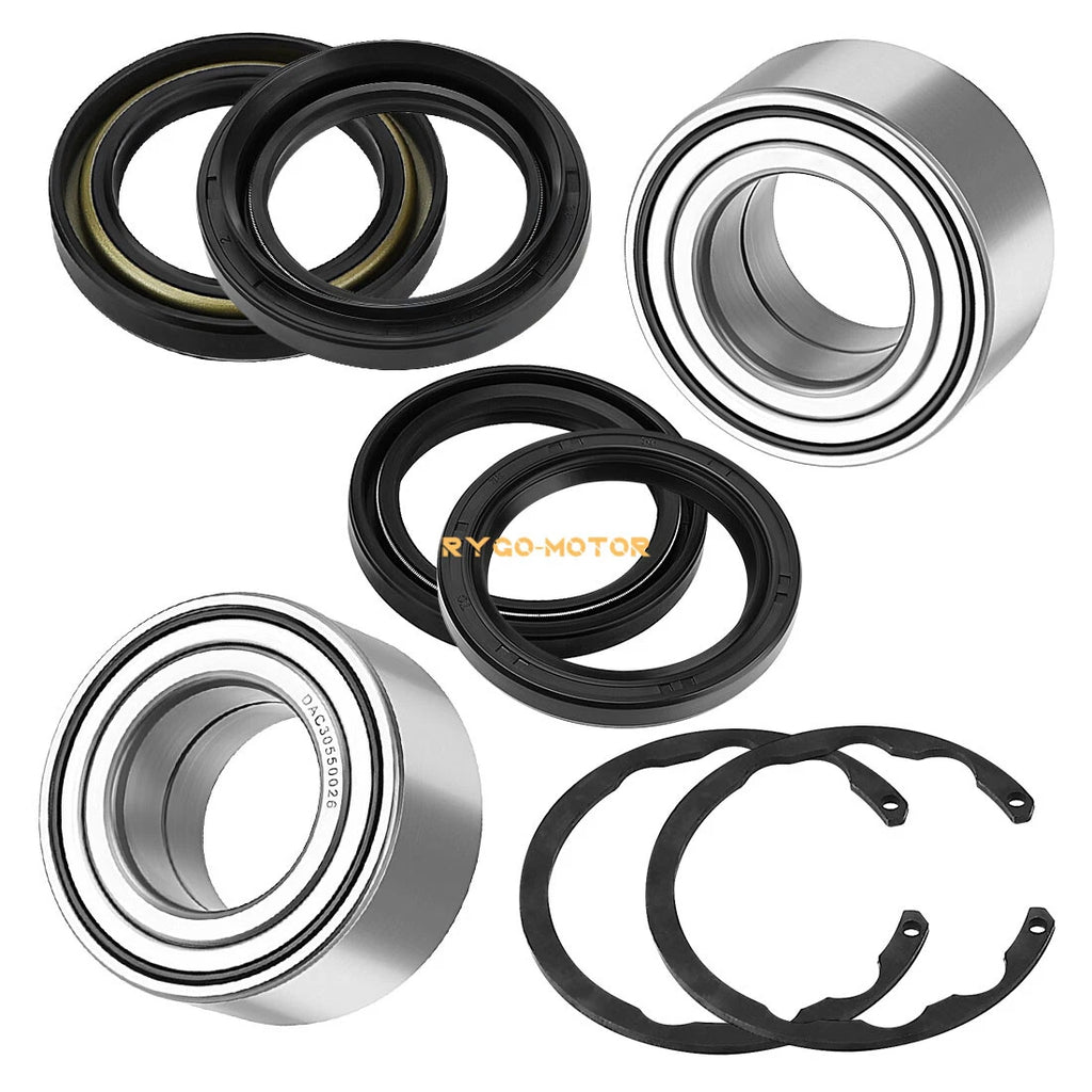 2X Front Wheel Bearing Kit for Kawasaki Bayou 300 400 Prairie 300 400