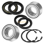 2X Front Wheel Bearing Kit for Kawasaki Bayou 300 400 Prairie 300 400