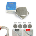 Set of 4 Emery Hand Polishing Pads 60# 100# 200# 400# Grit for Automotive