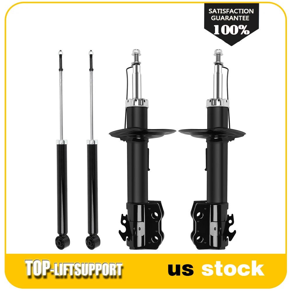 Set of 4 Shocks Struts for Toyota Prius C (2012–2018)