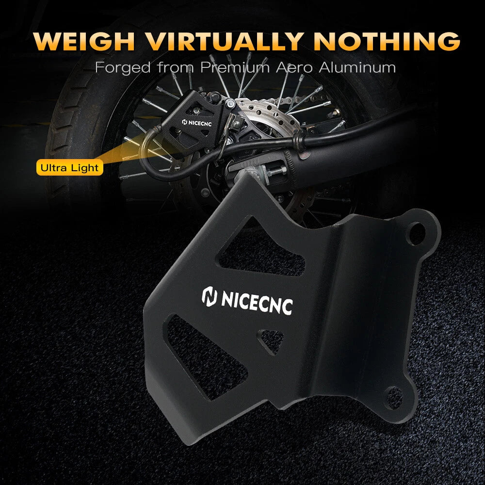 Rear Back Brake Caliper Cover Guard for Kawasaki KLR650 (2008–2024)