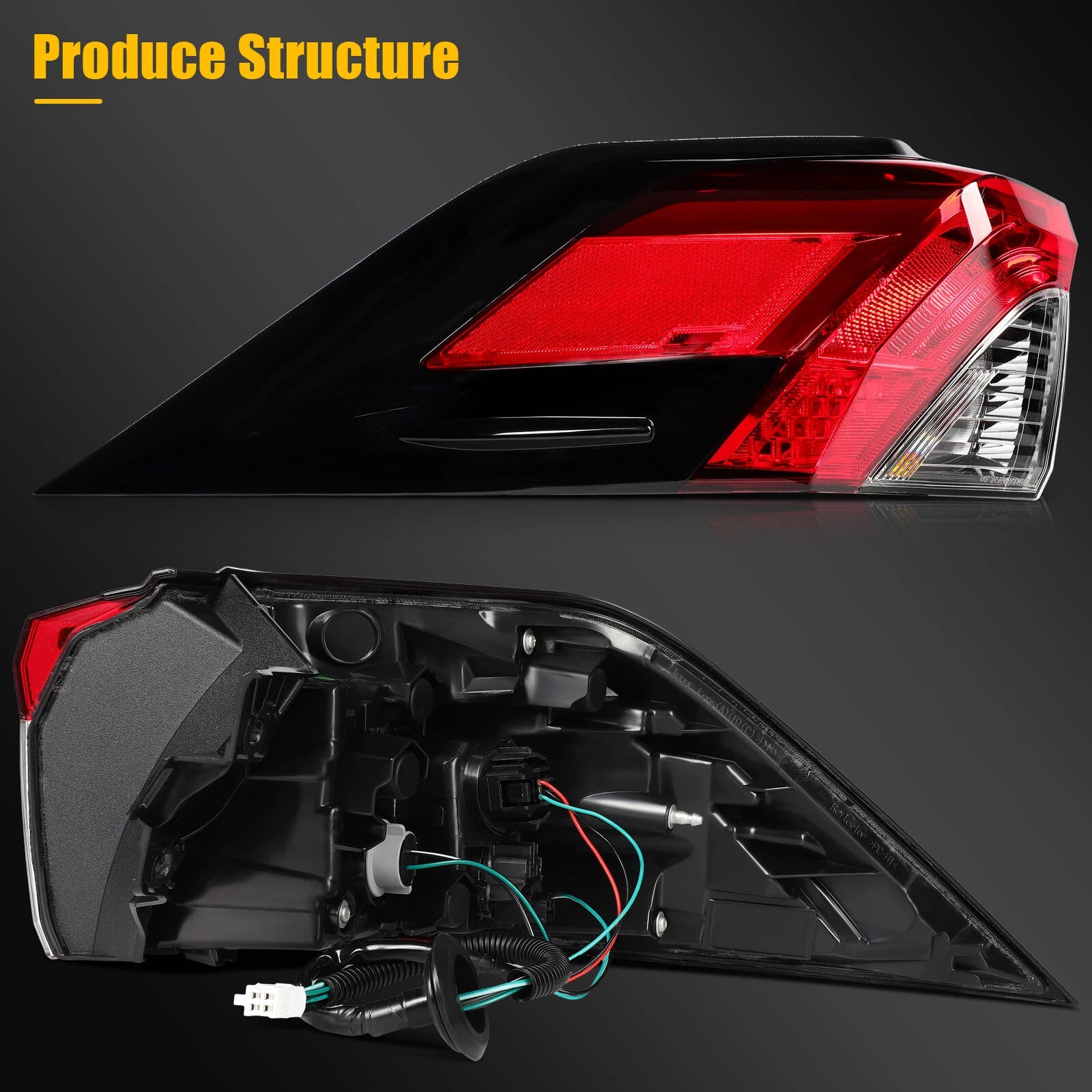 Tail Light Assembly for Toyota RAV4 (2019–2023) Left Driver Side