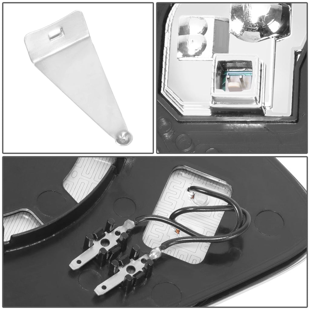 Heated Convex Mirror Glass for Chevy Cruze (2016–2019) w/ Blind Spot