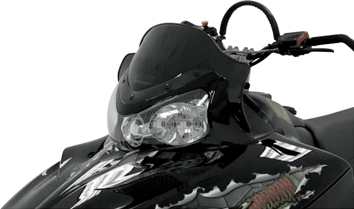 PowerMadd 11.5" Low Windshield for Polaris (11922)