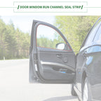 1 Pc Front Left Door Window Run Channel Seal Strip No. 6815102050 for Toyota 