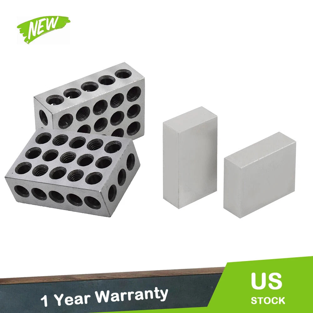 1-2-3 Blocks for Machinists (No Holes)