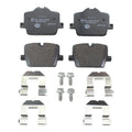 Set of 4 Hella Pagid Rear Disc Brake Pads for BMW G42 G20 G22 G29 Z4, Toyota MkV A90