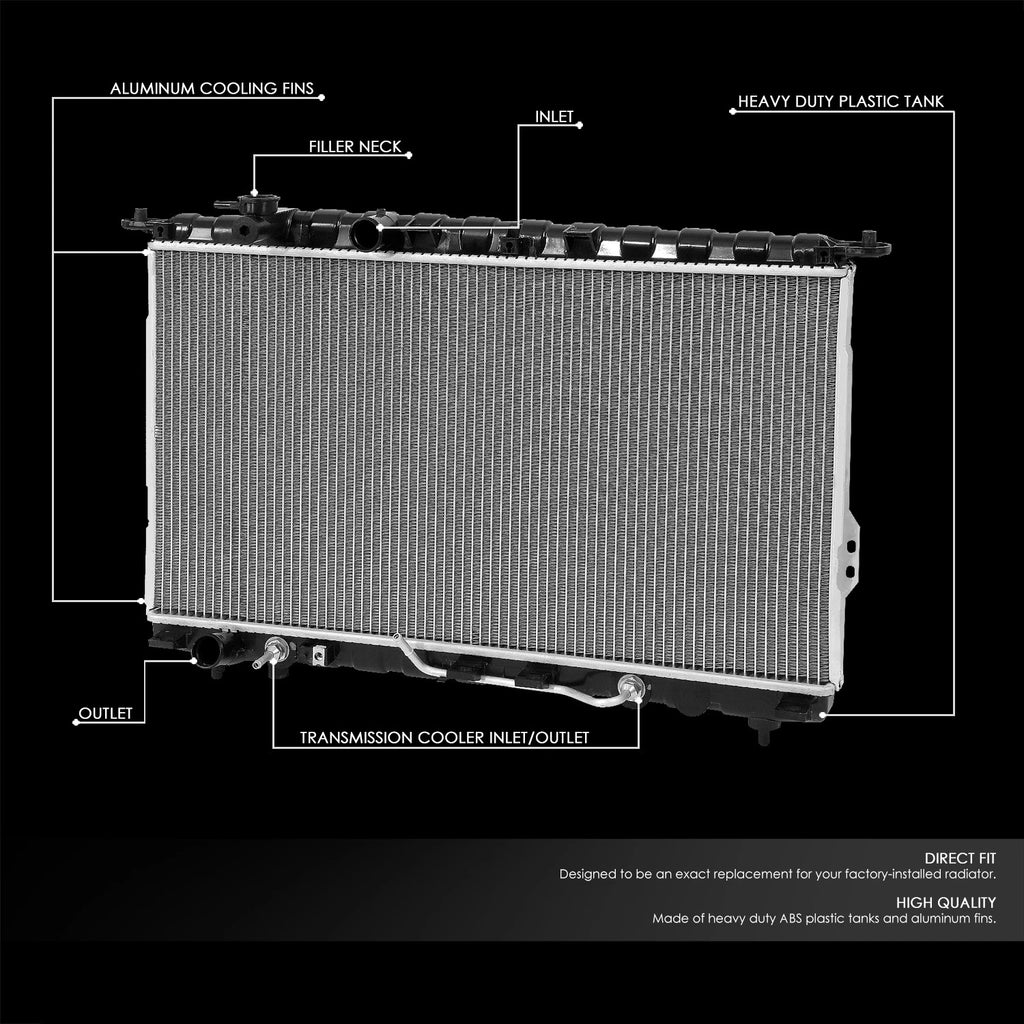 Aluminum Cooling Radiator for Kia Amanti (2004–2006) DPI 2790