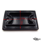 Black Rear Brake Fluid Reservoir Cap Cover for Suzuki GSXR Boulevard Savage (–)
