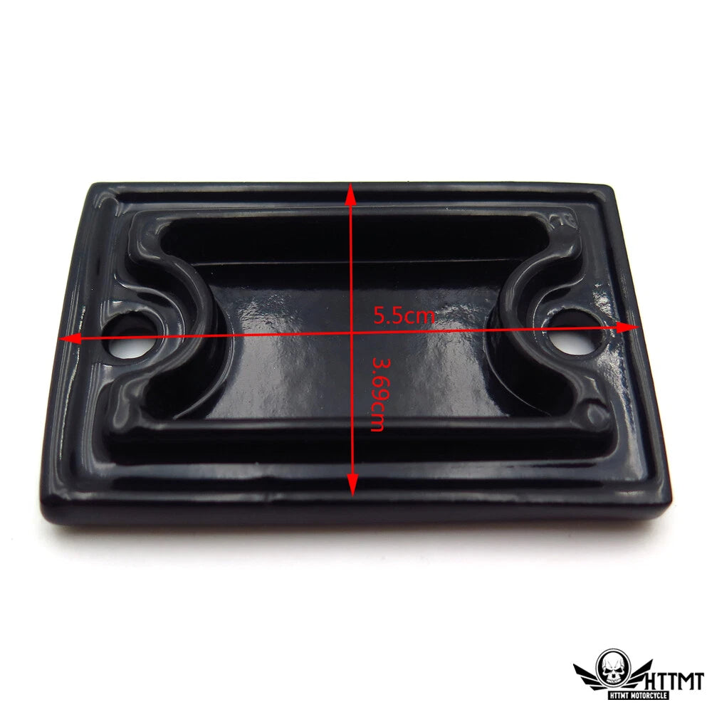 Black Rear Brake Fluid Reservoir Cap Cover for Suzuki GSXR Boulevard Savage (–)