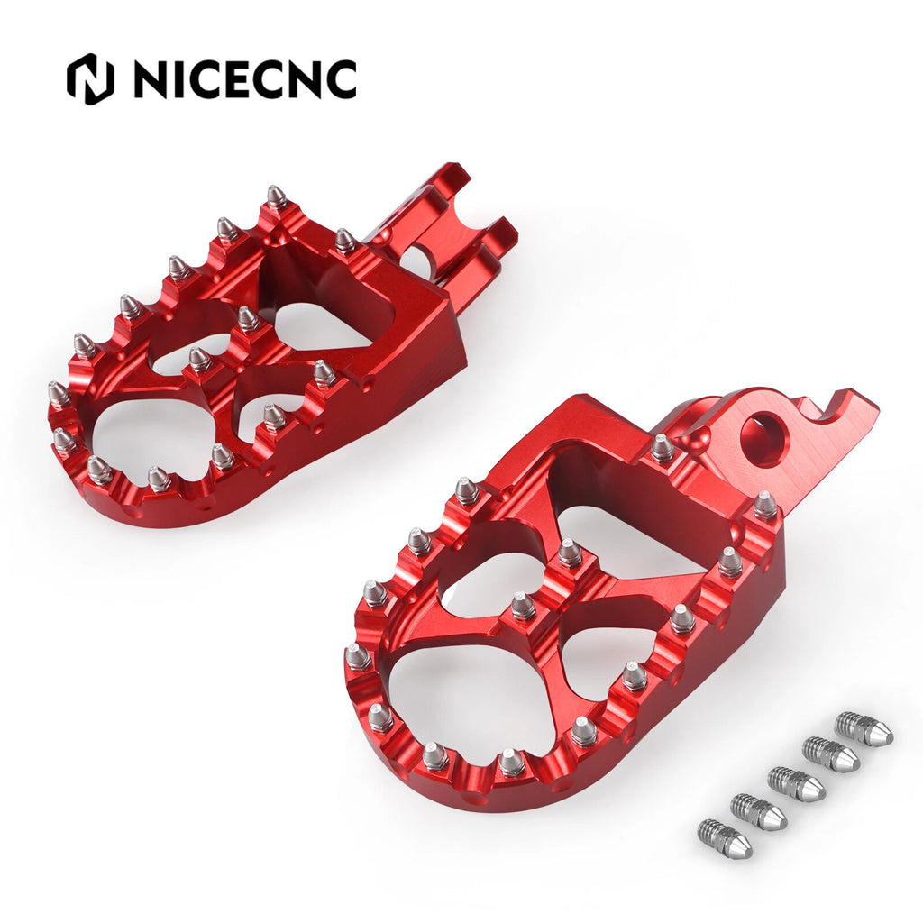 CNC Wide Foot Pegs for Honda CRF150R CR125R CR250R CRF250R CRF450R (2007–2023)