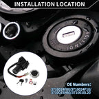 Ignition Key Switch No. 3710024F00 for Suzuki GSX1300R Hayabusa (1999–2007)