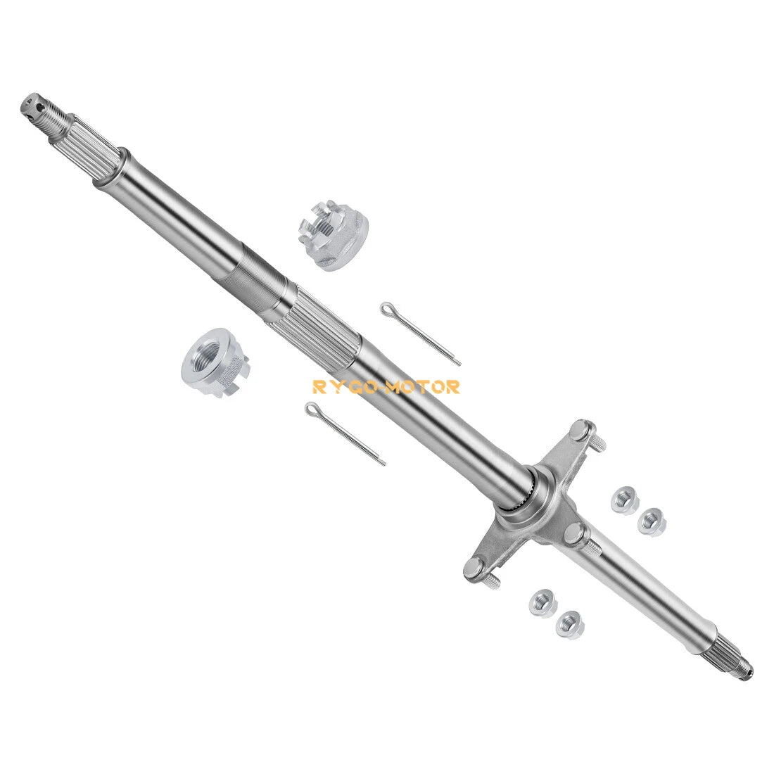 Rear Wheel Axle Pin Nuts Kit for Honda FourTrax TRX200 TRX200D (1986–1987) 42310-HF1-680