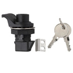 Locking Latch for Motorcycle Glove Boxes (Compatible with Marine Radio Box)