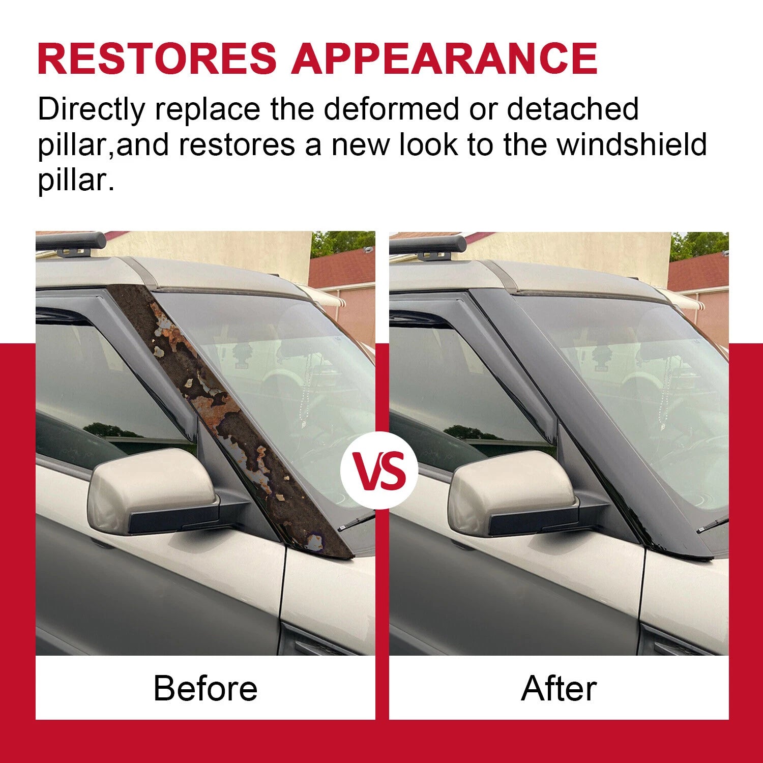 Right Passenger Windshield Pillar Trim for KIA Soul (2010-2013)