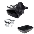 Trunk Backrest Pad & Mount for Harley Touring (1997–2008)