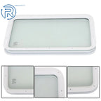 12" x 21" RV Entry Door Window with Tinted Glass for RV