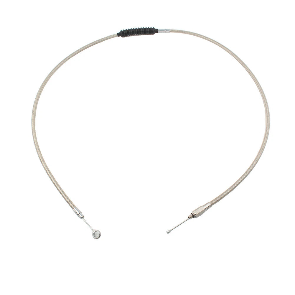 Stainless Clutch Cable for Harley Dyna FXDWG Softail Fatboy FLSTF Road Glide (1991–2023)