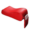 Red PU Memory Foam Console Armrest Cushion Pad for Car SUV