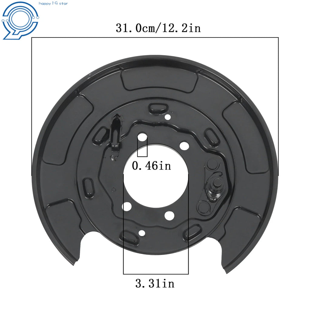 Rear Brake Dust Shield Backing Plate for Subaru Legacy (2010-2014)