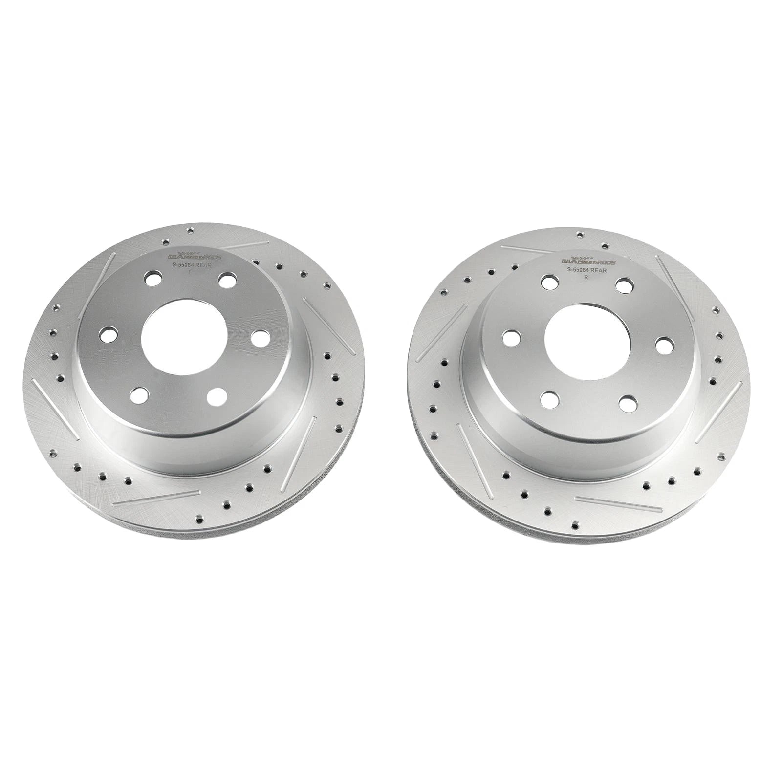 Rear Left/Right Brake Rotors Kit for Chevrolet Avalanche 1500 (2002–2006)