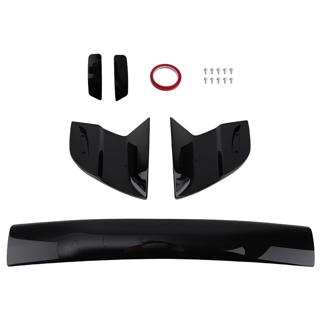 Black Trunk Spoiler Wing for Mitsubishi Lancer EVO (2002–2007)