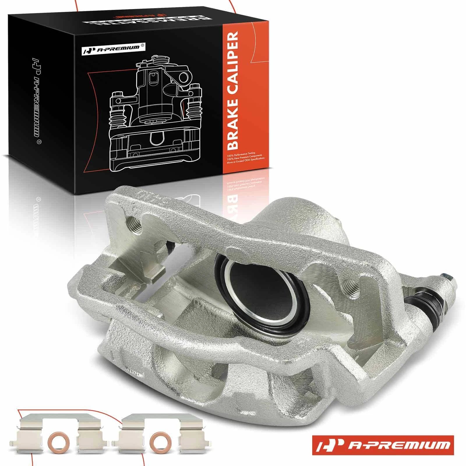 Front Left Disc Brake Caliper with Bracket for Honda Civic Acura EL (2001–2005)