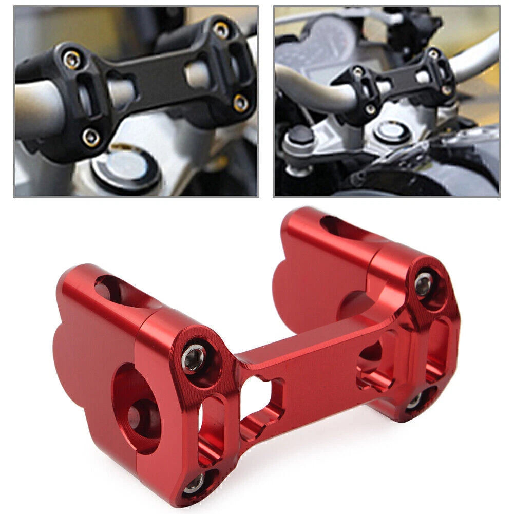 CNC Height Riser Handlebar Clip Adapter for BMW R1200GS LC/Adventure (2014–2020)