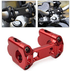 CNC Height Riser Handlebar Clip Adapter for BMW R1200GS LC/Adventure (2014–2020)