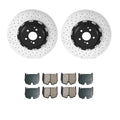 Akebono Euro Front Brake Kit 390mm Disc Rotors Ceramic Pads for MB R230 (2002–2011)