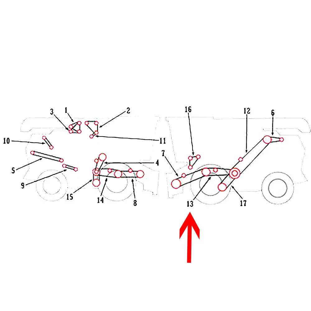 Belt 71164177 for Gleaner L L2 L3 M M2 M3 (Black)