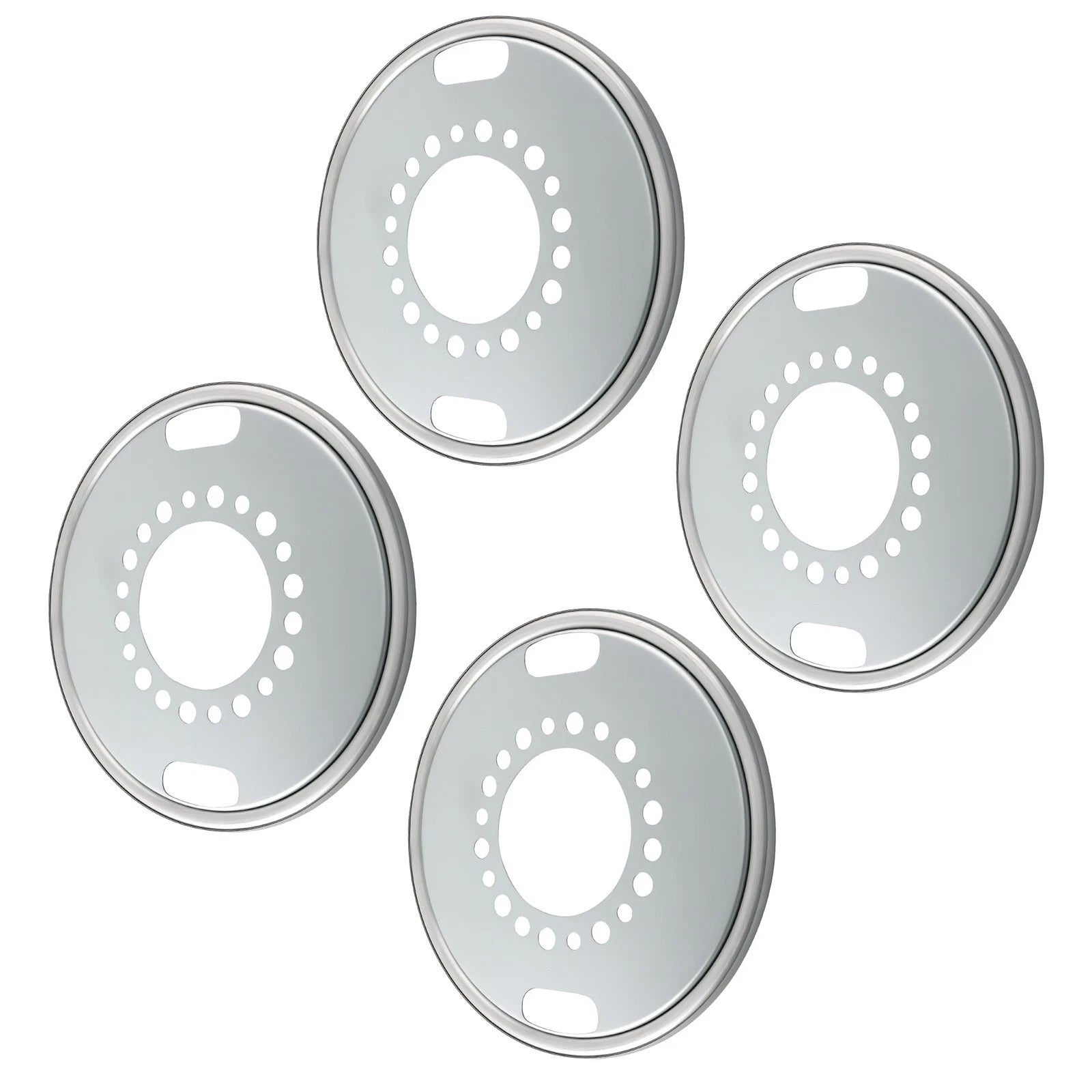 4x Wheel Balance Kit for Heavy Duty Trucks 22.5" Rim 11.25" 10 Holes 600-640