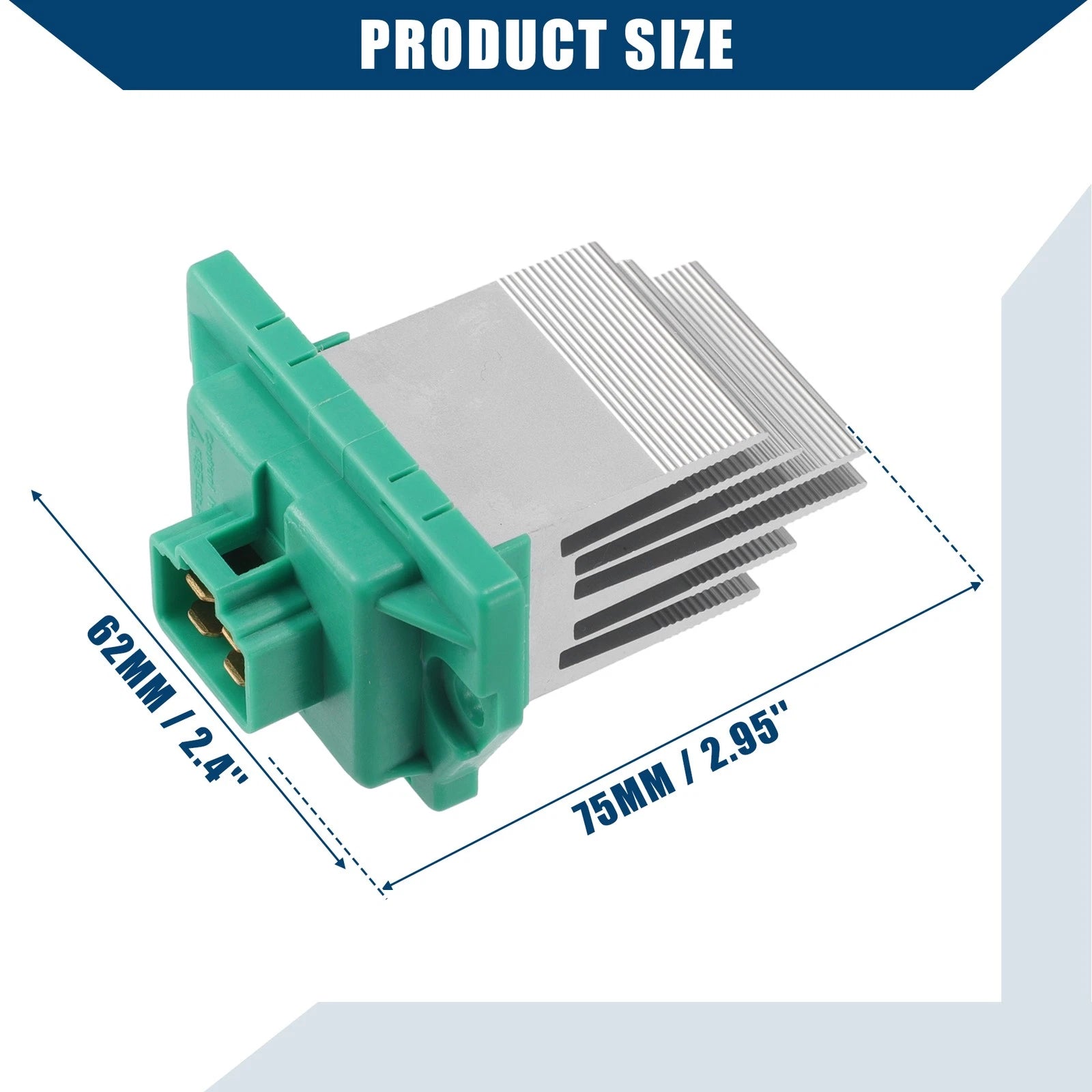 HVAC Blower Motor Resistor No.972351U000 for Kia Soul (2010–2017)
