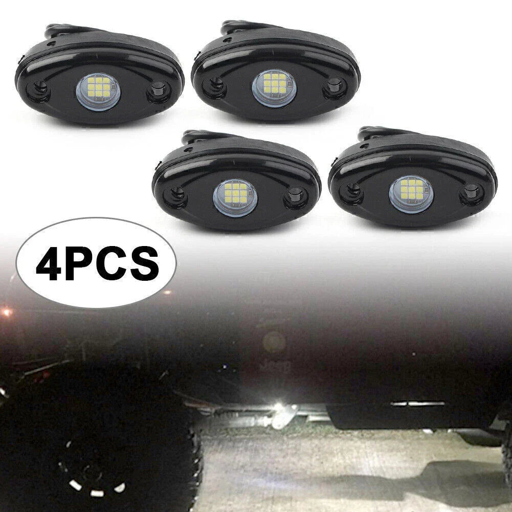 9W White SMD LED Rock Lights for JEEP Offroad Truck (2010-2023)