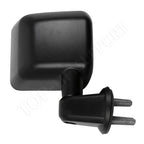 Passenger Side Black Exterior Mirror for Jeep Wrangler (2007–2017)
