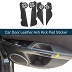 Set of 1 Car Door Leather Anti Kick Pad Sticker for Mercedes-Benz B200 (2000–2008)