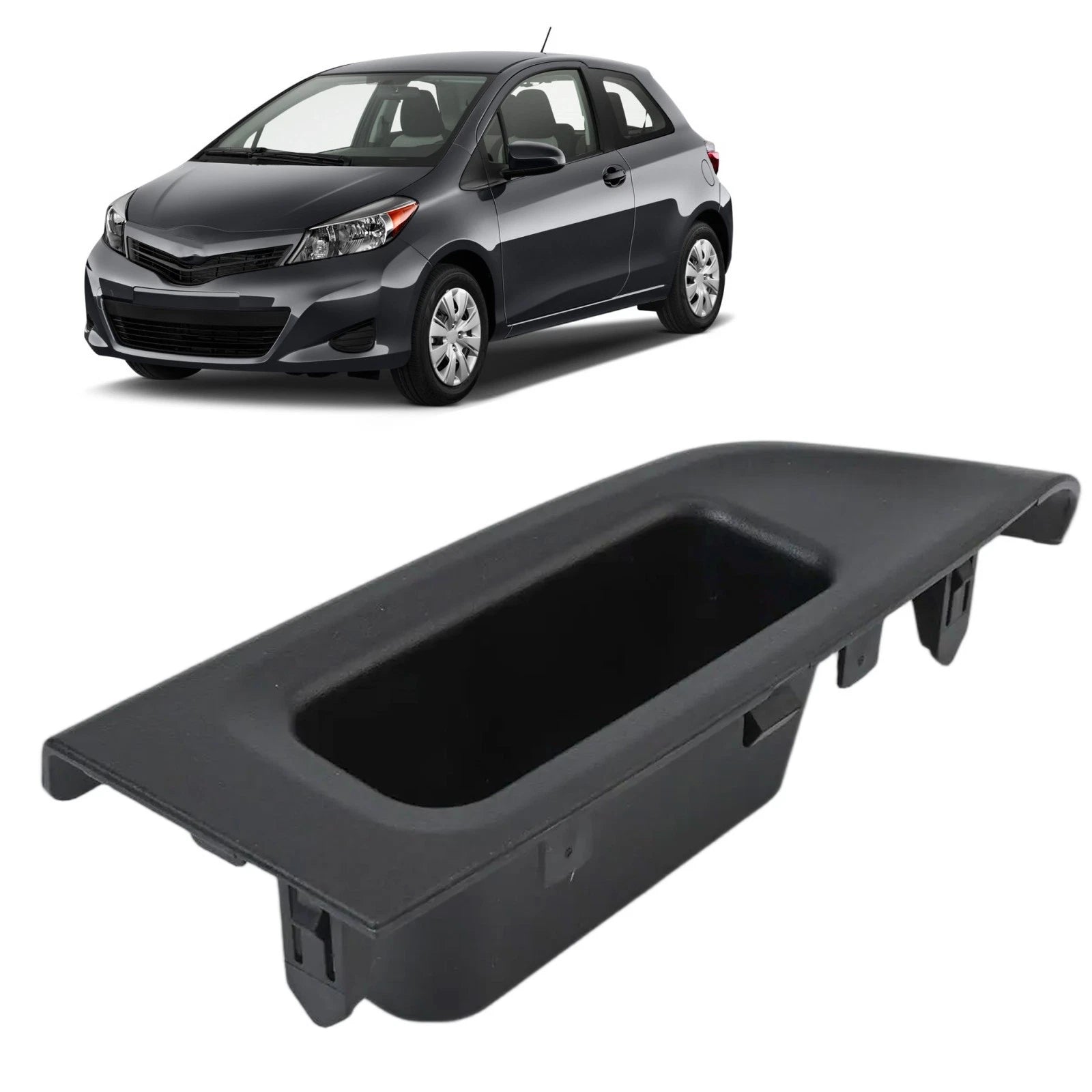 Rear Left Door Handle Grab Bar Bezel Trim for Toyota Yaris (2006–2011)