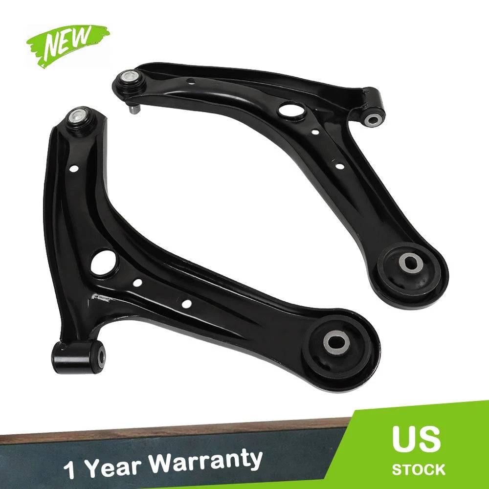 Set of 2 Lower Control Arms for Ford Fiesta 1.0L 1.6L (2011–2019)