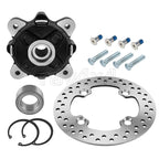 Front Wheel Hub & Bearing & Brake Rotor Set for Polaris Ranger 500/800/900 (2013–2020)