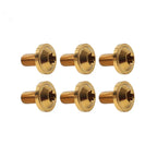 6 x Gold Titanium M5x25mm Torx Head Bolts for Bike Motorcycle