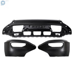 Front Bumper Face Bar for GMC Sierra 1500 (2016–2018) Split Steel