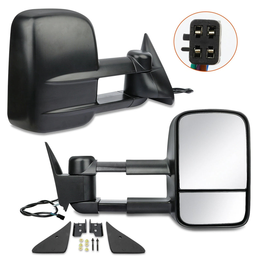 Power Towing Mirrors for Chevy GMC C/K 1500/2500/3500 (1988–1998)