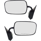 Manual Side View Mirrors Pair for Chevy Suburban, Blazer, GMC Yukon