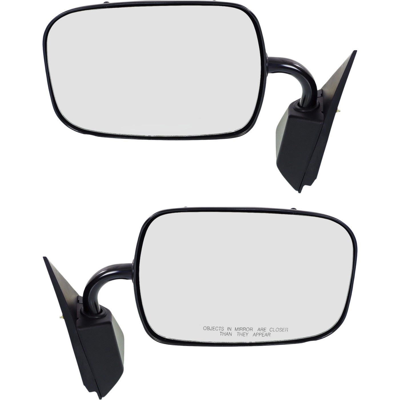 Manual Side View Mirrors Pair for Chevy Suburban, Blazer, GMC Yukon